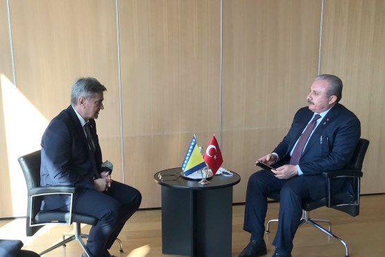 Predsjedavajući Predstavničkog doma dr. Denis Zvizdić razgovarao sa predsjednikom Velike narodne skupštine Republike Turske 
